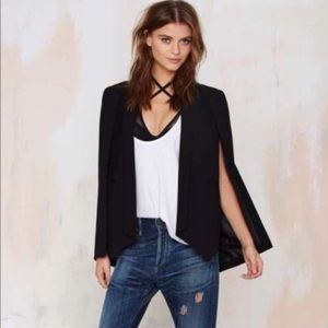 Black Cape Jacket